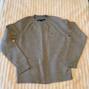 Tommy Hilfiger Men's Crewneck Sweater - Heather Gray